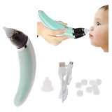 Aspirador Nasal Bebe Infantil Catarro Meleca Eletrico Recare