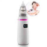 Aspirador Nasal Elétrico Higieniza Ouvido E Nariz Bebe