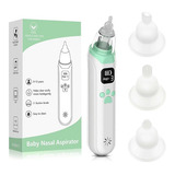 Aspirador Nasal Elétrico Para Bebês Sugador De Nariz De Beb Cor Branco