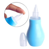 Aspirador Nasal Para Bebê 2 Em 1 Respire Bem Azul