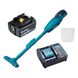 Aspirador Po 18v Dcl180 Makita Bateria 5ah 1 Filtro Extra Cor Azul 110v 220v