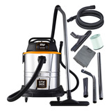 Aspirador Pó Água Profissional Tambor Inox 70l Lava Car Wap