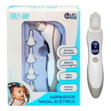 Aspirador Sugador Nasal 6 Níveis Sucção Elétrico Bebê Visor