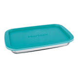 Assadeira Com Tampa Plástica Retangular 1 6 Litros Marinex