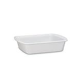 Assadeira Em Cerâmica Retangular 23x28x5cm 1L Ceraflame Gourmet - Branco