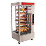Assador De Frango A Gás Rotativo Arke Multi Grill 5q 7g
