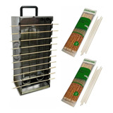Assador Elét 10 Espetos Pr199e 127v 100 Espetinhos Progás Cor Cinza