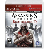 Assassin s Creed Brotherhood Mídia Física Ps3
