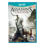 Assassins Creed 3 Nintendo Wii U Original Novo Lacrado