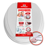 Assento Almofadado Vaso Elevado Tampa Idoso Deficiente 7 5cm