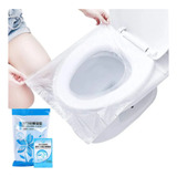 Assento C 10 Capa Plastico Descartavel Vaso Sanitário Viagem