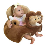 Assento Cadeirinha Safari Pelúcia 40c Leão Fofinho Decoração