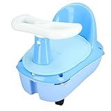 Assento De Banheira Para Bebê Base Antiderrapante Assento De Banho Para Bebê Ampla Aplicação Multifuncional Para Exterior Azul 