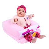 Assento De Bebê Cadeirinha Sofázinho Multi Uso Estofada