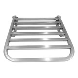 Assento De Parede Retrátil Em Aço Inox 45 X 45 Cm