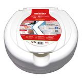 Assento De Vaso Elevado 7 5 Cm Soft Branco Mebuki
