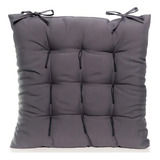 Assento Futon De Cadeira Almofada Turca Jogo Oxford Kit 2und Cor Cinza