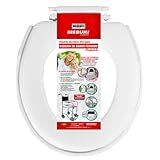 Assento Oval Almofadado Para Cadeira De Banho Idoso