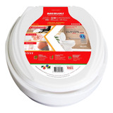 Assento P Vaso Oval Almofadado Elevado 13 5cm 1 6gpf 6 0lpf
