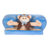 Assento Para Bebê Sofazinho Cadeirinha Estofada Menino