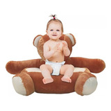 Assento Para Bebe Urso De Pelúcia Sofazinho Cadeirinha Mel
