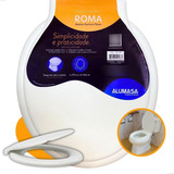 Assento Privada Soft Elite Tampa Vaso Sanitario Tigre Branco
