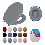 Assento Privada Vaso Oval Almofadado Várias Cores Astra