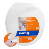 Assento Sanitario Almofadado Oval Branco Suavit Tigre