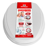 Assento Sanitário Elevado Almofadado Mebuki 7 5cm
