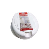Assento Sanitário Mebuki Assento Sanitário Oval Elevado 13 5 Cm De Plástico Com Forma Oval Branco Liso