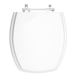 Assento Sanitário Pontto Lavabo Thema De Mdf Com Forma Quadrada Branco Lisa