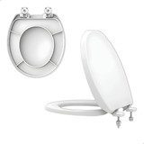 Assento Sanitário Tampa De Vaso Soft Close Amortecedor Redondo Oval Deca Celite Incepa Logasa Icasa Maeto