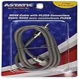 Astatic 302-10268 Cabo Cinza De 9-5 Cm Com Conectores PL259 - Serve Na Maioria Das Antenas CB De Fibra De Vidro Até 1-5 M