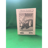 Asterix Manual De Instruções master System