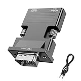 Asukohu Adaptador VGA Para HDMI VGA Para HDMI Compatível Com HDMI 1080p HDMI Fêmea Para Adaptador VGA Para PC Laptop HDTV E Projetor De Filmes