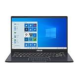 Asus Laptop E410 Intel Celeron N4020 4GB 64GB 14 Polegadas HD LED Win 10 Preto Estrela 