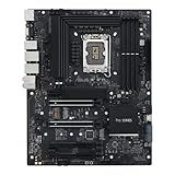 ASUS Placa Mãe Pro WS W680 ACE IPMI Intel W680 LGA 1700 ATX Workstation Compartimento Dual PCIe 5 0x16 Memória DDR5 ECC E Suporte XMP