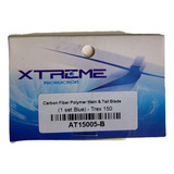 At15005 b Carbon Fiber Polymer Main Tall Blade trex150 