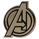 Ata Boy Coleção De Acessórios Com Logotipo Dos Vingadores Da Marvel Comics Gold Black