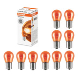 Atacado 10 Unidades Lampada Py21w 12v 21w Ambar Osram