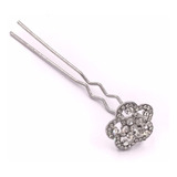 Atacado 120 Peças Grampo Com Flor De Strass Para Cabelo