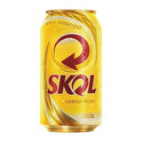 Atacado C 24 Cerveja Pilsen Sckol 350ml 24 Latas