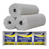 Atadura Gessada 15 Cm X 3 0m Polar Fix Kit Com 5 Unidades