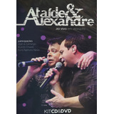 Ataíde E Alexandre Ao Vivo Dvd cd Original Lacrado