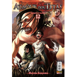 Ataque Dos Titãs Vol 12 Série Original De Isayama Hajime Editora Panini Brasil Ltda Capa Mole Em Português 2017