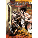 Ataque Dos Titãs Vol 8 Série Original De Isayama Hajime Editora Panini Brasil Ltda Capa Mole Em Português 2021