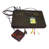 Atari 2600 Darth Vader Cor Preto Com Led E Mod Av