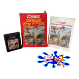 Atari 2600 Jogo Original Usado Combat Manual E Caixa