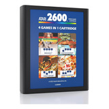 Atari 2600 Plus Cartucho De Jogo 4 Em 1 2 Paddles