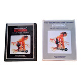 Atari 2600 Video Game Cartridge Jogo Bowling Na Caixa
